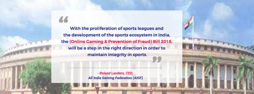 Sports fraud bill a step to maintain integrity: AIGF