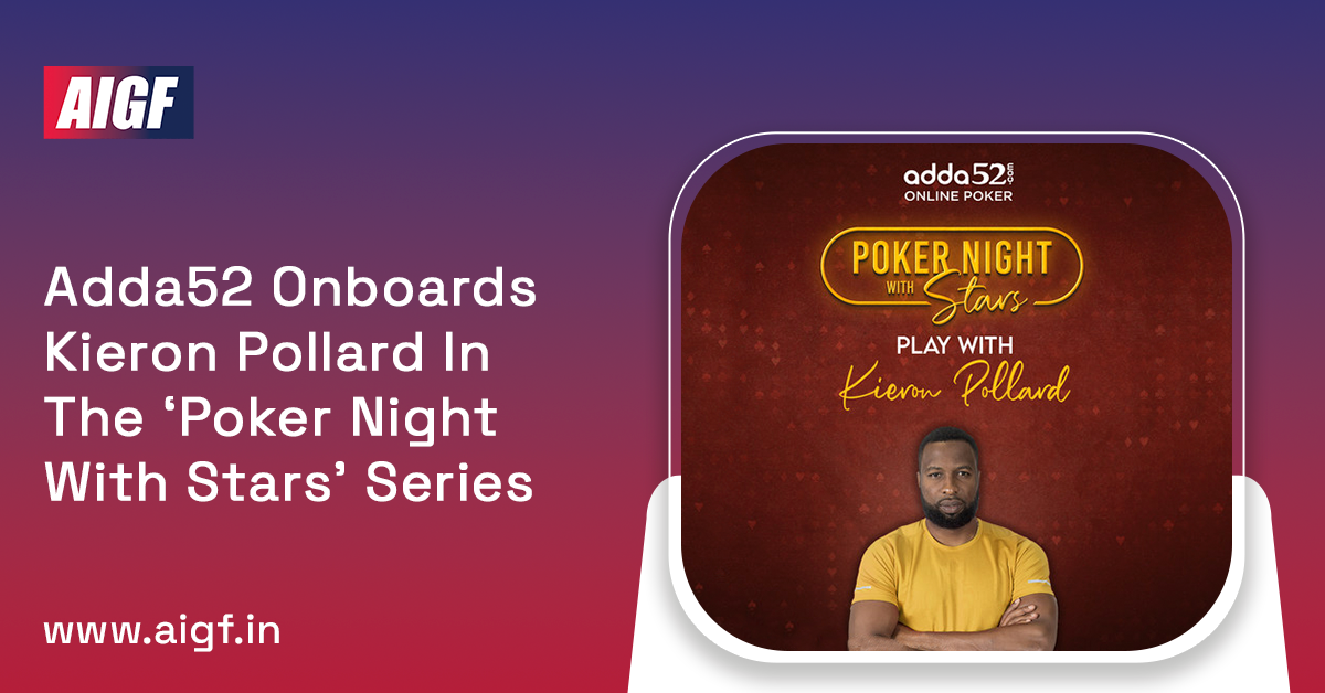 Adda52 Onboards Kieron Pollard In The 'Poker Night With Stars' Series