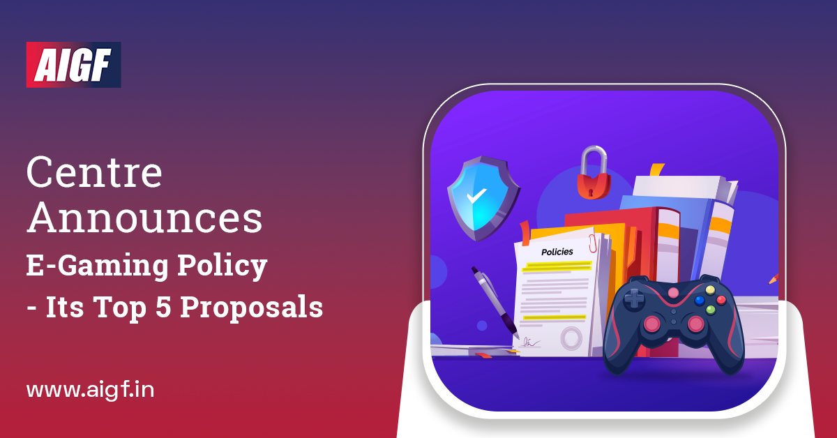 Centre Announces E-Gaming Policy — Its Top 5 Proposals